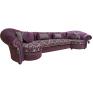 Угловой диван «Мадлен Royal» (4L30м4R), Основной материал: ткань, Группа ткани: 24 группа