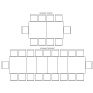 Стол обеденный «Гранд» П4.332.4.02 (332.02), Основной материал: МДФ+шпон, Цвет: Дуб рустикаль с патинированием