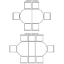 Стол обеденный «Верди» П4.487.4.14 (П106.08-01), Основной материал: массив дуба, Цвет: Черешня