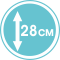 высота 28 см высота 28 см