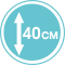 высота 40 см высота 40 см