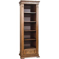 Фото - Стеллаж «Верди Классик» П1.0487.0.17, массив дуба, Дуб рустикаль