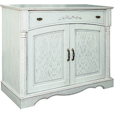 Фото - Тумба «Паола» БМ2.671.3.73(2173), массив дуба, Розовый пепел