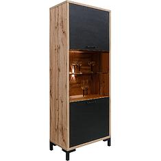 Фото - Шкаф с витриной «Блэквуд Лофт» П3.0556.0.04