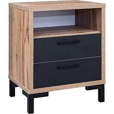 Фото - Тумба прикроватная «Блэквуд Лофт» П3.0556.1.17