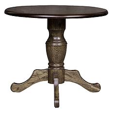 Фото - Стол журнальный «Верди» П4.487.0.05 (П108.05), массив дуба, Табак