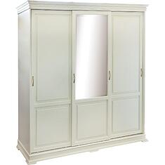 Фото - Шкаф-купе 3д «Верди Классик» П3.0487.1.38, массив дуба, Слоновая кость