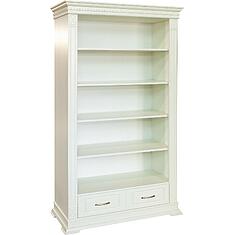 Фото - Стеллаж 2д «Верди Классик» П1.0487.0.22, массив дуба, Слоновая кость