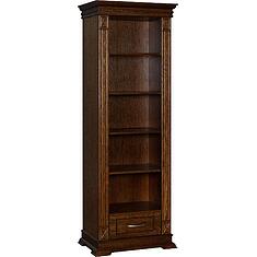 Фото - Стеллаж «Верди Классик» П1.0487.0.17, массив дуба, Черешня