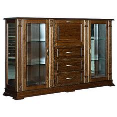 Фото - Тумба «Верди Классик» П1.0487.0.13, Черешня с золочением