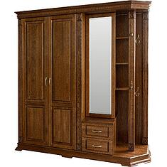 Фото - Шкаф комбинированный для прихожей «Верди Классик» П3.0487.3.31, массив дуба, Черешня