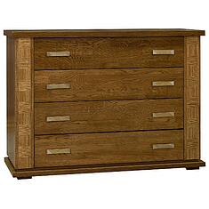 Фото - Комод «Тунис» П6.343.1.02 (П344.02), дуб рустикаль с золочением