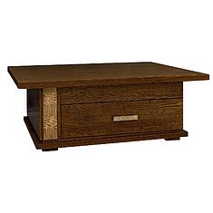 Фото - Стол журнальный «Тунис» П343.04Ш, ДСП+шпон, Черешня с золочением