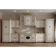 Фото - Кухня «Алези Премиум» П8.0349