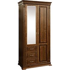 Фото - Шкаф комбинированный для прихожей «Верди Классик» П3.0487.3.12, массив дуба, Черешня