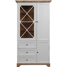 Фото - Шкаф с витриной «Сканди» П515.02-01 (уценка)