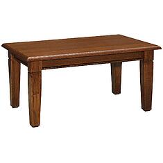 Фото - Стол журнальный «Верди» П4.487.0.01 (108.01), массив дуба, Черешня