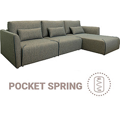 Фото - Угловой диван «Камелот» (1ML/R.10M.8MR/L)