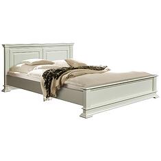 Фото - Кровать двойная «Верди Классик» с низким изножьем П3.0487.1.22, массив дуба, Слоновая кость, без механизма, 2000x1600 мм, 2187х1774х851