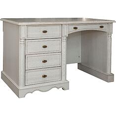 Фото - Стол письменный «Паола» БМ2.671.2.46/-01(2170/2170-01), массив дуба, Розовый пепел