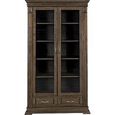 Фото - Шкаф 2д «Верди Классик» П1.0487.0.27, массив дуба, Табак