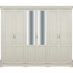 Фото - Шкаф для одежды 6д «Верди Классик» П3.0487.1.28, массив дуба, Слоновая кость