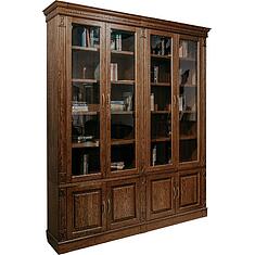 Фото - Набор мебели для библиотеки «Верди Классик» П3.0487.2.04, массив дуба, Черешня