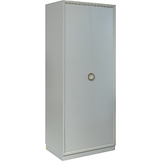 Фото - Шкаф для одежды 2д «Флора» П6.980.1.06, ЛДСП, Пепел