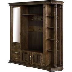 Фото - Шкаф комбинированный для прихожей «Верди Классик» П3.0487.3.02, массив дуба, Венге