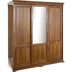 Фото - Шкаф-купе 3д «Верди Классик» П3.0487.1.38, массив дуба, Дуб рустикаль