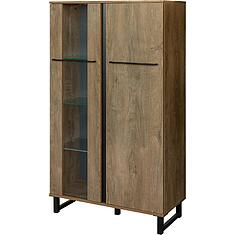 Фото - Шкаф с витриной 2д «Форте Лофт» П3.0583.0.09