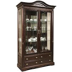 Фото - Шкаф с витриной 2д «Паола» БМ2.671.0.06(2114)