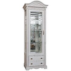 Фото - Шкаф-витрина «Паола» БМ2.671.0.05-01(2102-01), массив дуба, Розовый пепел