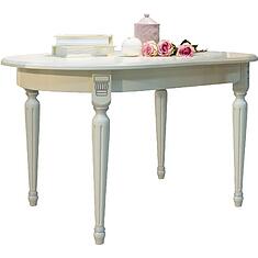 Фото - Стол обеденный «Валенсия Классик» П3.0589.4.10, МДФ+шпон, Античная темпера с серебром