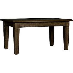 Фото - Стол журнальный «Верди» П4.487.0.01 (108.01), массив дуба, Табак