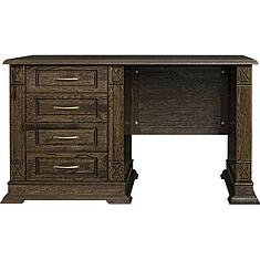 Фото - Стол письменный «Верди Классик» П3.0487.2.09-01, массив дуба, Табак