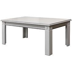 Фото - Стол журнальный «Мартина 12» П573.32, МДФ, Молоко с серебром