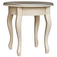 Фото - Стол журнальный «Валенсия Классик» П3.0589.0.24, МДФ+шпон, Античная темпера с серебром