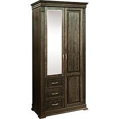 Фото - Шкаф комбинированный для прихожей «Верди Классик» П3.0487.3.12, массив дуба, Табак