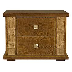 Фото - Тумба прикроватная «Тунис» П6.343.1.04 (П344.04), Черешня с золочением