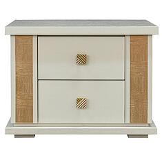 Фото - Тумба прикроватная «Тунис» П6.343.1.04 (П344.04), Слоновая кость с золочением