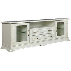 Фото - Тумба ТВ «Верди Классик» П1.0487.0.46, массив дуба, Слоновая кость