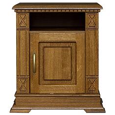 Фото - Тумба прикроватная «Верди Классик» П3.0487.1.03, массив дуба, Дуб рустикаль