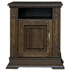 Фото - Тумба прикроватная «Верди Классик» П3.0487.1.03-01, массив дуба, Табак