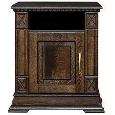 Фото - Тумба прикроватная «Верди Классик» П3.0487.1.03-01, массив дуба, Венге