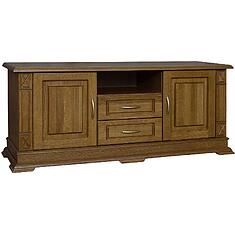 Фото - Тумба ТВ «Верди Классик» П1.0487.0.10, массив дуба, Дуб рустикаль