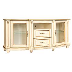 Фото - Тумба ТВ «Валенсия Классик» П3.0589.0.11, Античная темпера с золочением