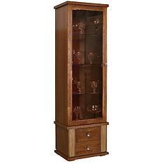 Фото - Шкаф с витриной «Тунис» П6.343.0.21-01 (П343.21Ш)