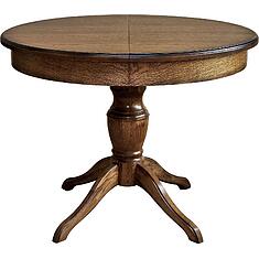 Фото - Стол обеденный «Верди» П4.487.4.04 (П317.04), массив дуба, Табак