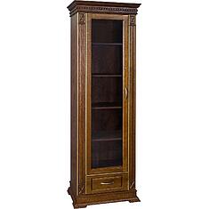 Фото - Шкаф «Верди Классик» П1.0487.0.26-01, массив дуба, Черешня с золочением